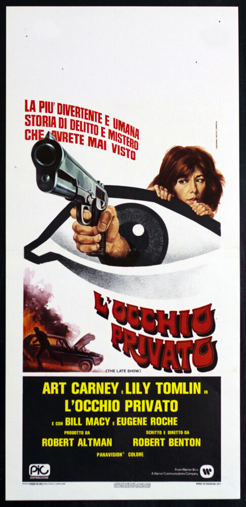 Locandina originale film L'occhio privato (1978) - Regia di Robert Benton