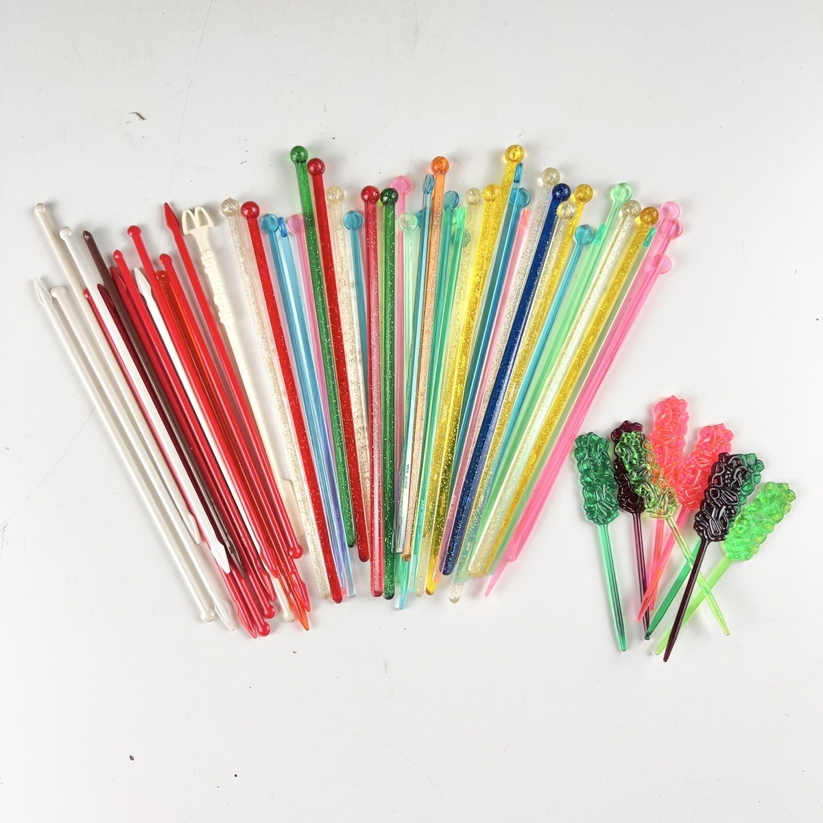 STIK 貴重 62 Vintage Plastic Swizzle Sticks | eBay