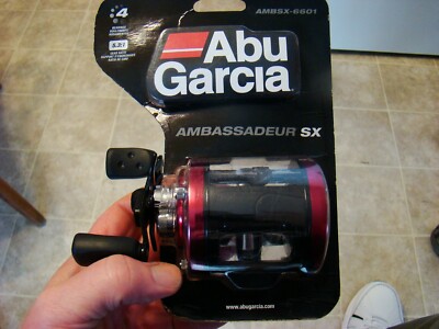 U4097 IR ABU GARCIA AMBASSADEUR 6601 SX LEFT HAND RETRIEVE REEL