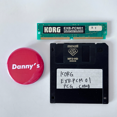 KORG EXB-PCM01 PIANOS CLASSIC KEYBOARDS PCM Expansion Board Tested