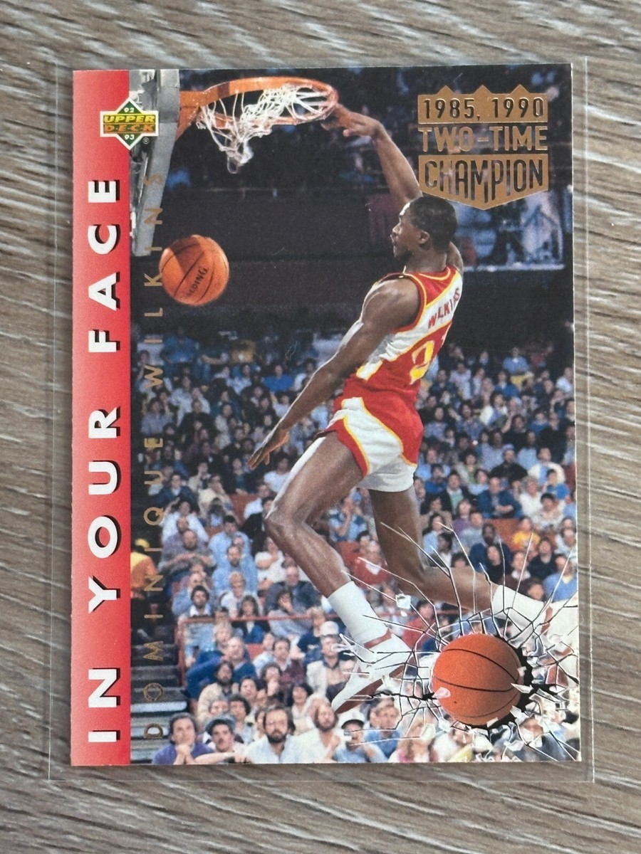 Dominique Wilkins 1992 Upper Deck NBA Slam Dunk Championship 454