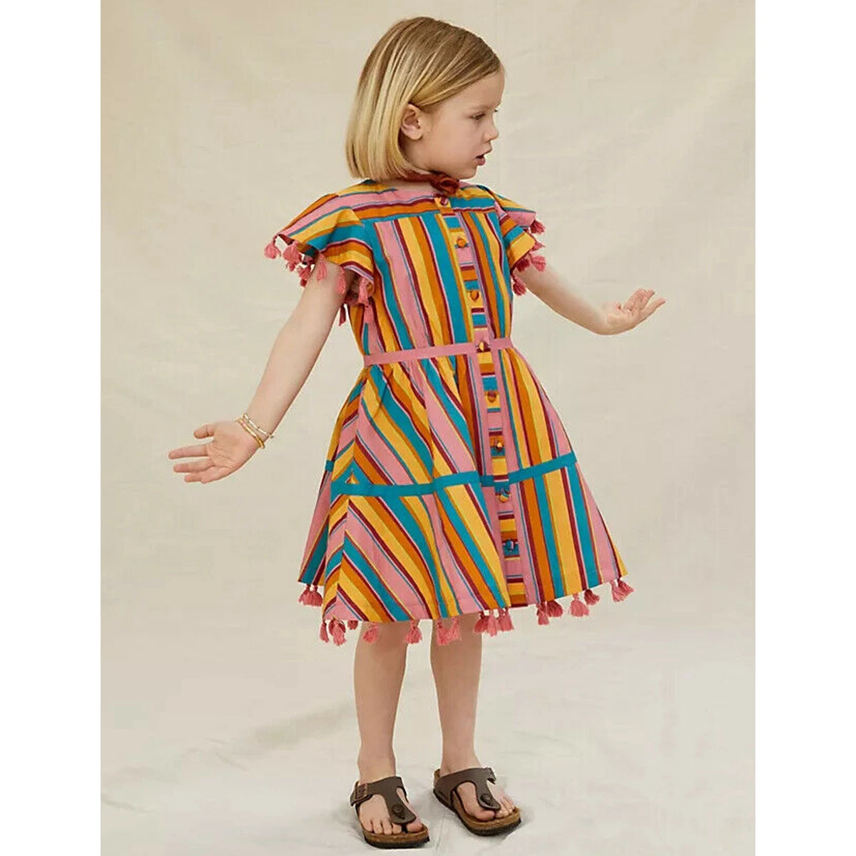 Anthropologie rainbow shop dress
