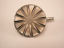 SINGLE 1 3/4" Round Mother of Pearl Vintage Formal Tuxedo Prom Shirt Stud c101