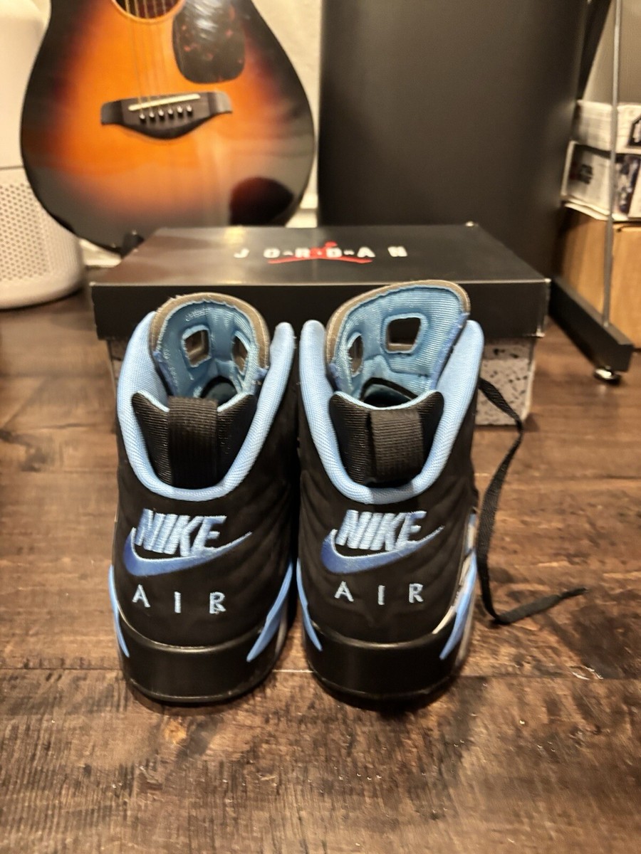 Size 8.5 - Air Jordan MVP Black University Blue for sale online | eBay