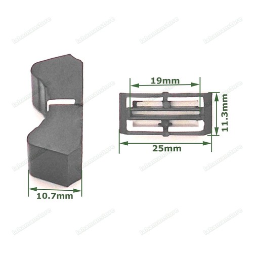 12pcs Straight Slide Fader Knob Cap for Soundcraft Si Expression 2 Mixer -Black - Picture 2 of 6