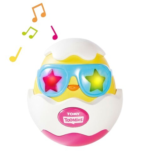 Tomy Toomies Beat It Egg Musical Baby Sensory Toy not hide and squeak