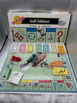 レア物　モノポリー　ゴルフ　Monopoly Golf 英語版 Amazon.com: The GOLF EDITION of the MONOPOLY Game : Toys & Games