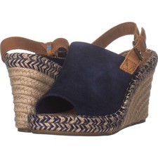 monica suede espadrille wedge