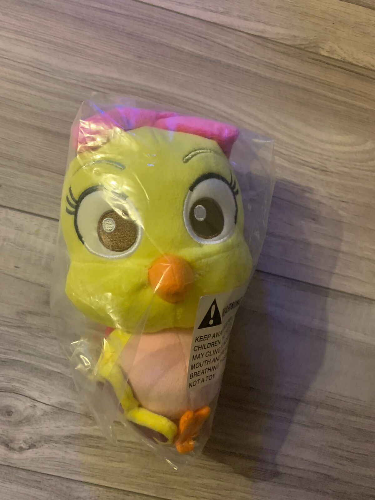 Disney Cuckoo Loca Stuffed Animal Bird Plush Minnie Mouse BowToons NWT