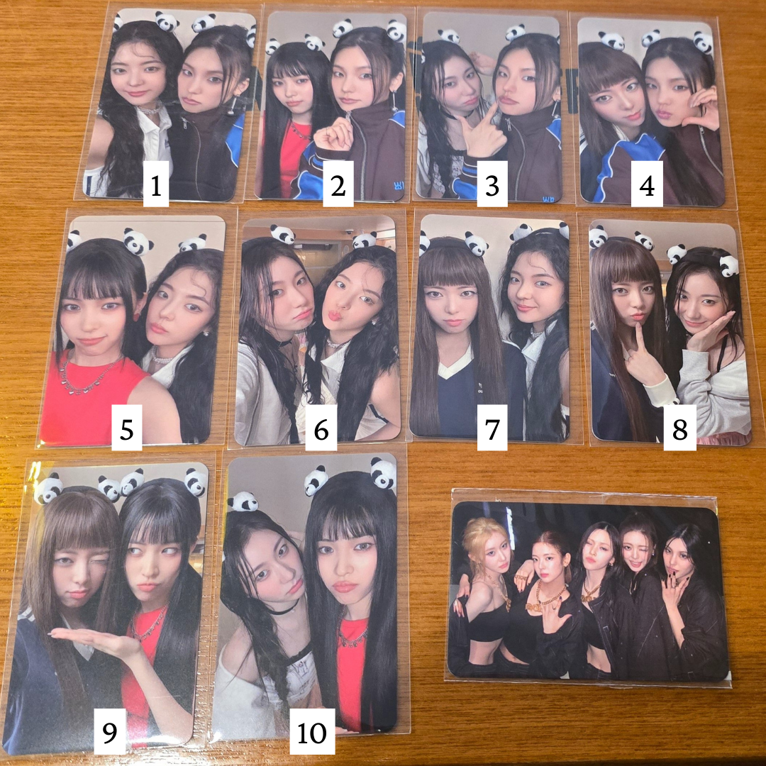 【レア】韓国音楽　韓国アイドル　元H.O.T　JTL　公式グッズ生写真セット G)I-DLEグッズ フォト カード 55枚 セット トレカ