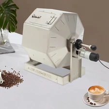 Large Capacity 14.5L Coffee Roaster, Auto-Rotating Drum w/ Speed Controller