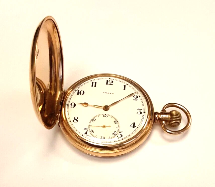 rolex pocket watch gold