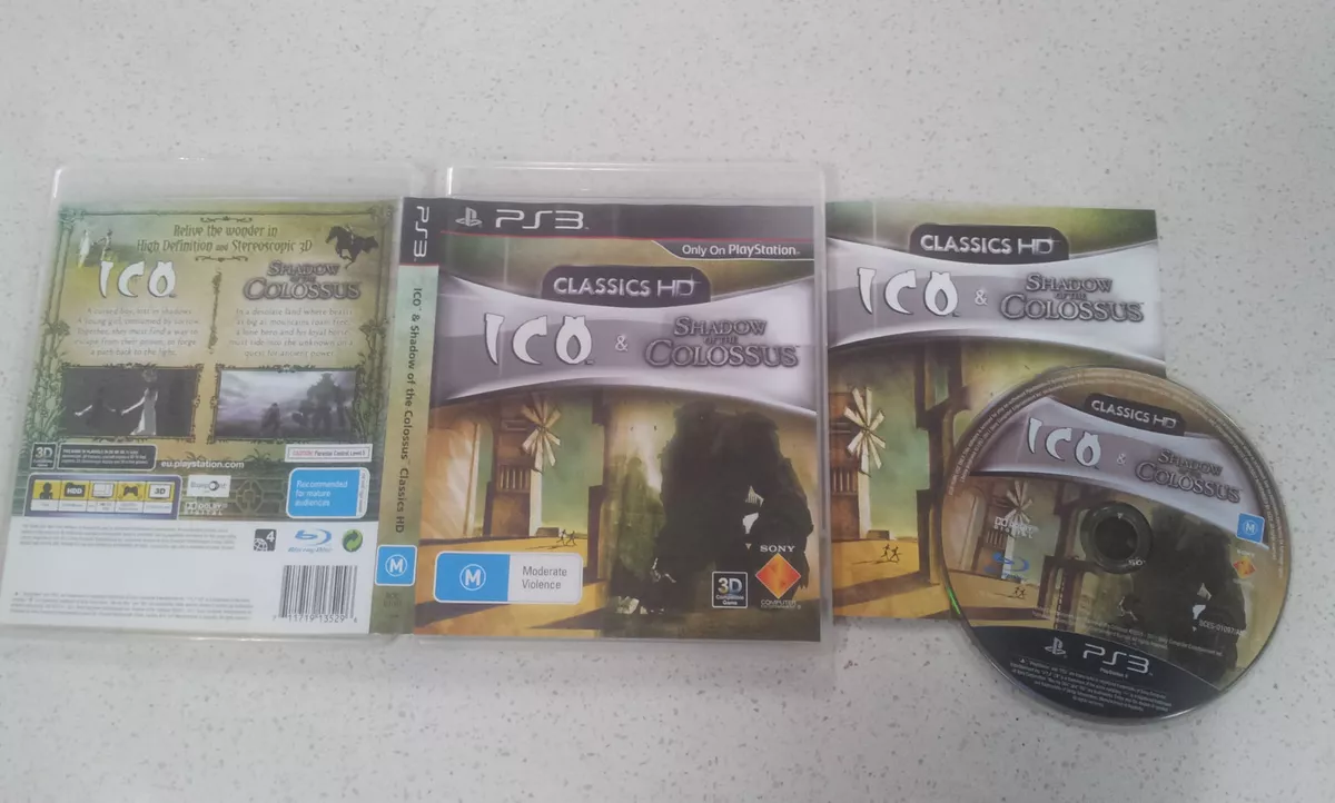 Ico & Shadow of the Colossus - Classics HD PS3 (Seminovo Selado) - Play n'  Play