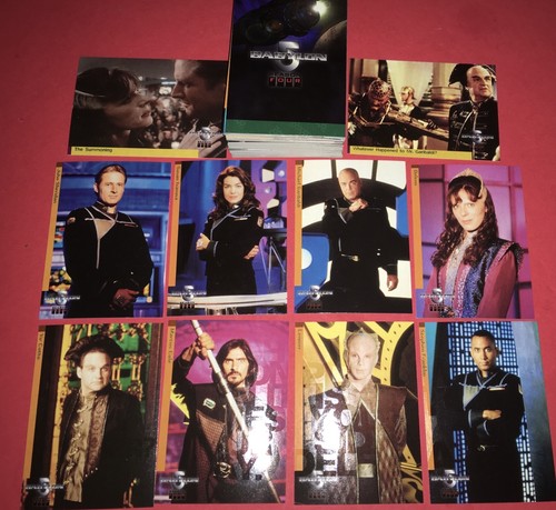 1998 Babylon 5 Season Four 81 Card Trading Set By Skybox NM/MT - 第 1/2 張圖片