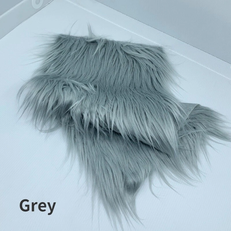 25 45cm Plush 8CM Long Faux Fur Fabric Soft Fluffy Furry Material for Sewing DIY - Image 2 of 4