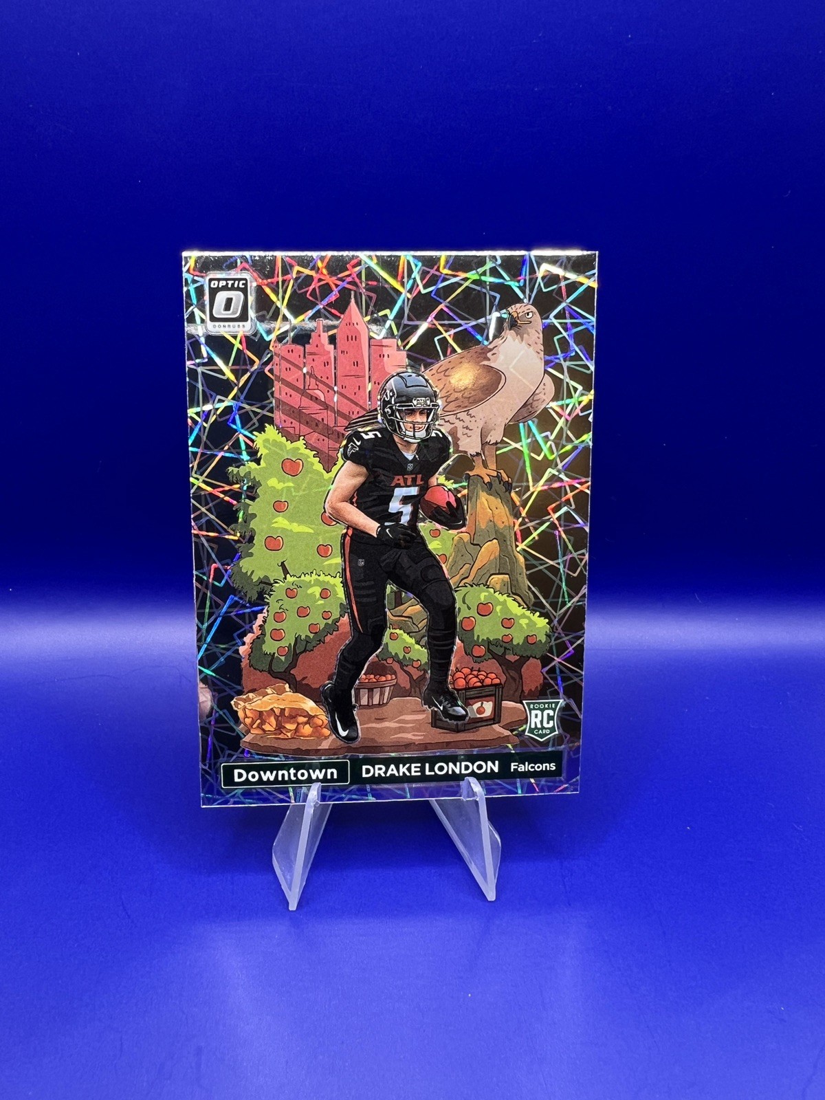 2022 Panini Donruss Optic - Downtown Drake London #DT-26 (RC) Falcons Rookie 