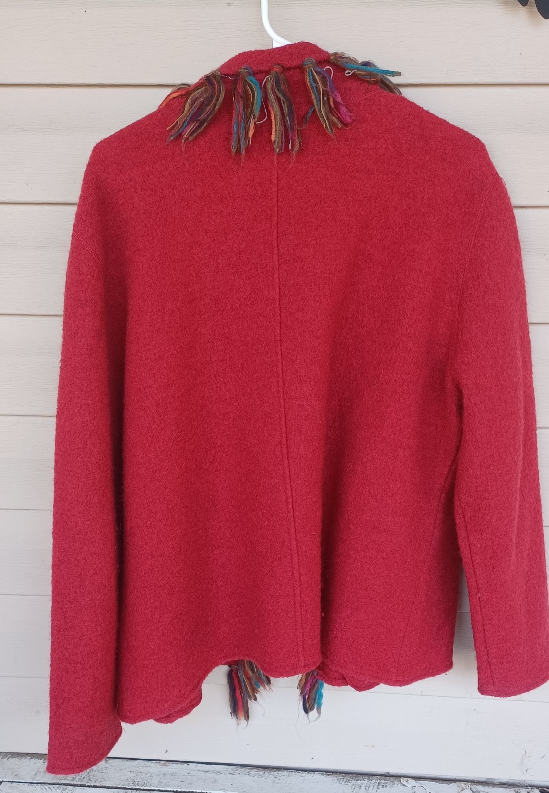 Ruby Rd , Red, 100% Wool Jacket Coat Multicolor F… - image 2