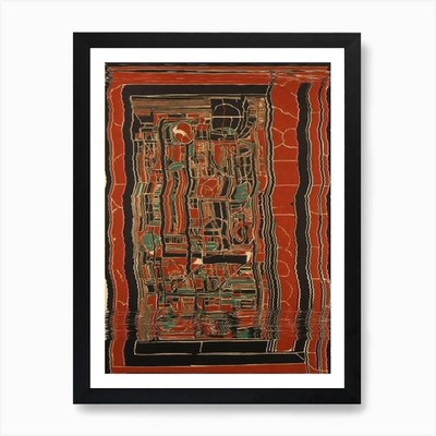 ''Meereslandschaft'' Kmart Wandbild Kunstdruck gerahmt Wandbild Poster Leinwanddruck Bild