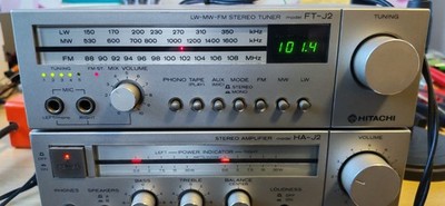HATACHI HA-J2  MINI Integrated Amp + FT-J2  Tuner SELTEN MINI SYSTEM