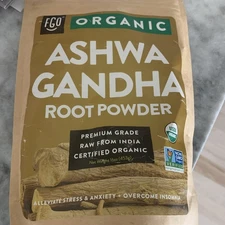 Organic Ashwaganda Root Powder 16 oz (5/2020)