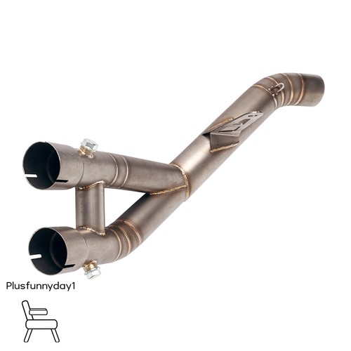 For Yamaha YZF R1 2015-2025 MT10 2015-2021 Motorcycle Exhaust Tip Mid Link Pipes - Picture 5 of 5