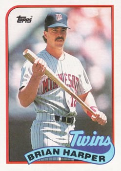 1989 Topps #472 Brian Harper