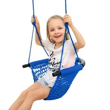 Swing Seat for Kids Heavy Duty Rope Play Secure Children Swing Set,Perfect fo...