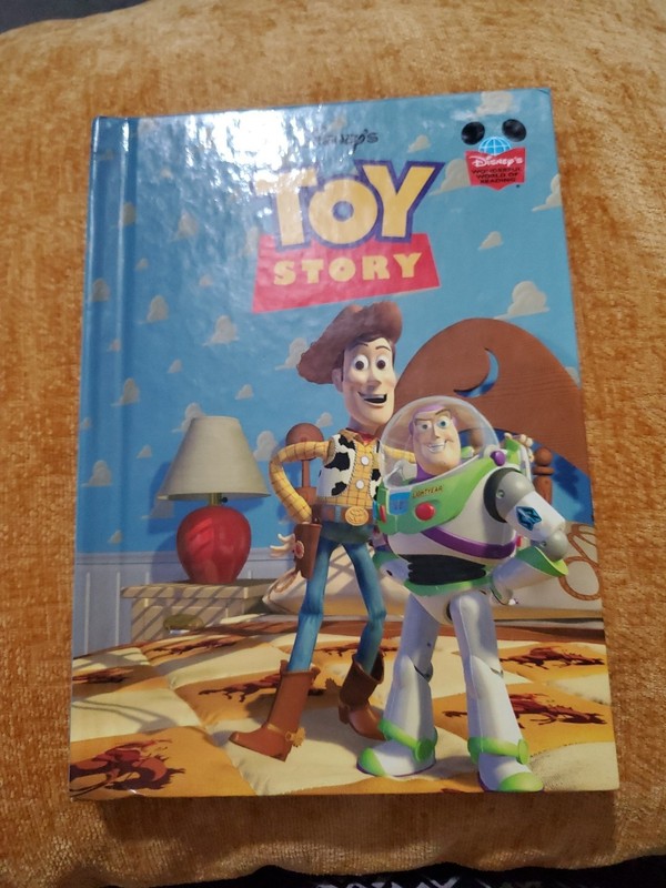 Disney's Toy Story Hardcover Children's Book by Disney Enterprises 1996 Vintage 