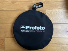 Profoto Collapsible Medium Reflector Silver White Foldable Metal Frame