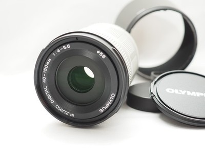 NEUWERTIG: Olympus M.Zuiko 40-150mm f/4.0-5.6 Zoomobjektiv MicroFourThirds Si...