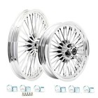 21X2.15 16X3.5 Fat Spoke Wheels Set for Harley Chopper Dyna Street Bob Low Rider