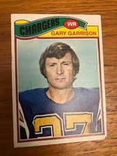 1977 Topps Football Card Gary Garrison #475 VG