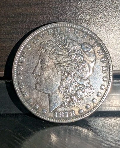 1878 Morgan Silver Dollar 7TF Coin