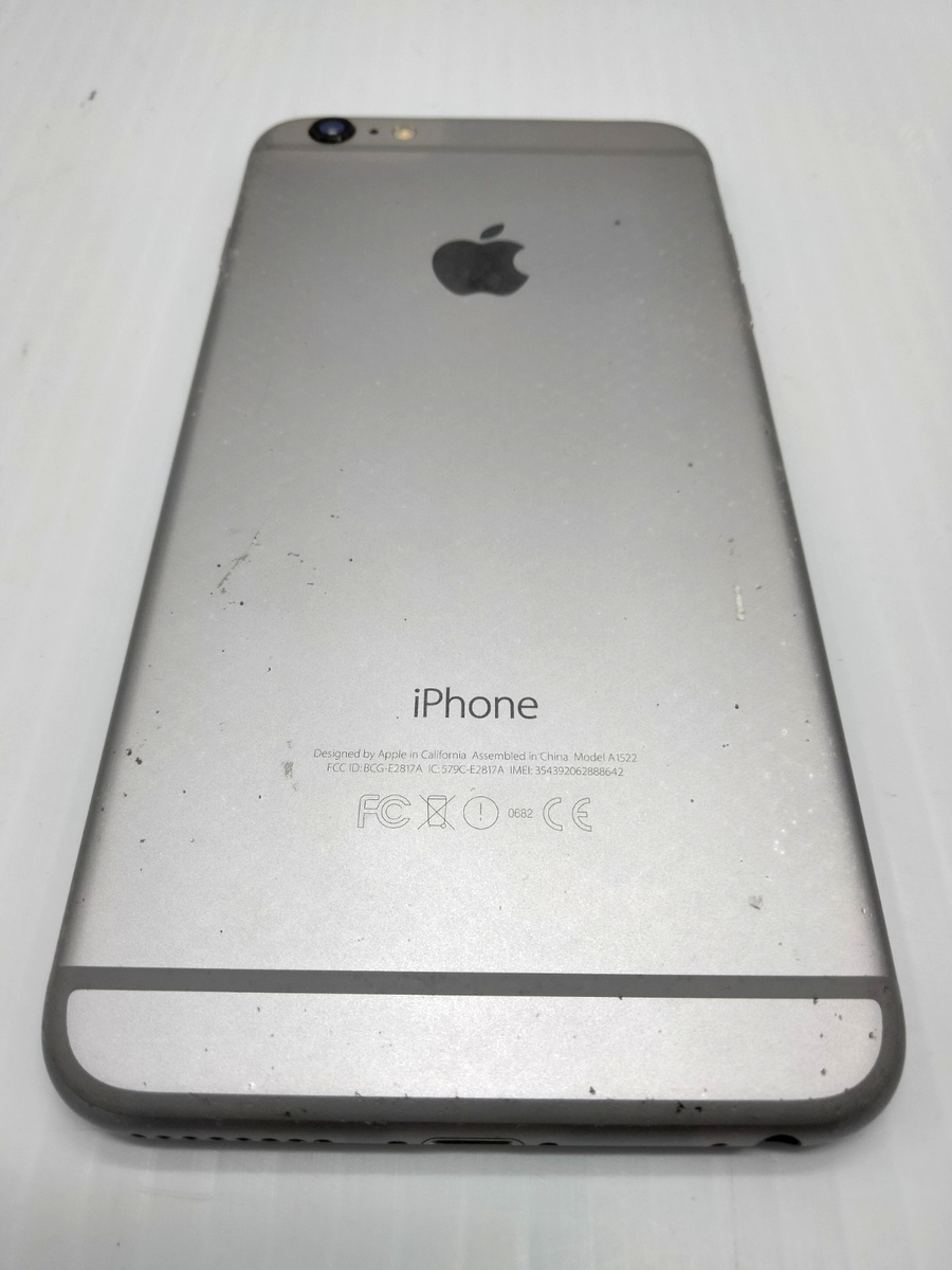 Apple iPhone 6 Plus A1522 MGCN2LL/A 128gb Silver Network unlocked