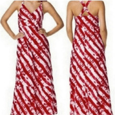 Calypso St. Barth for Target red tie dye maxi dress 4