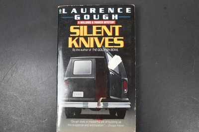 Silent Knives Laurence Gough 1990 Penguin Books Willows & Parker Mystery PB
