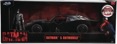 Jada Toys - 1:18 2022 The Batman Batmobile with Batman [New Toy
