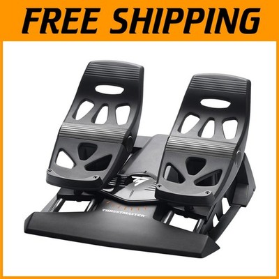 Realistic Flight Rudder Pedals - PS5, Xbox, PC Compatible