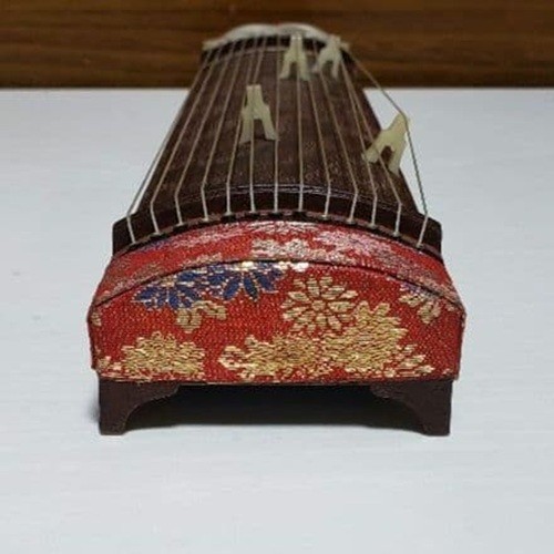 Mini Koto Japanese Harp 13-string Traditional Instruments Acoustic Wooden Harp