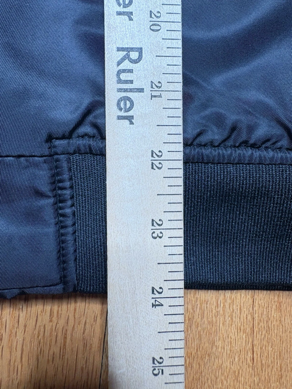 Asstseries Militare Bomber Jacket NASA 100th Space Mission Patch Sz Medium Black - product detail image 7