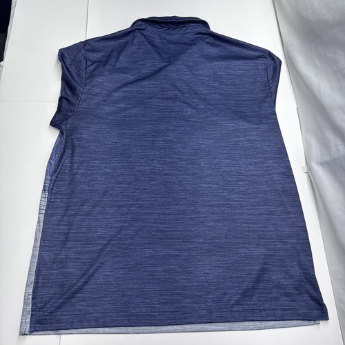 Ben Hogan Shirt Polo Performance Men's Blue And Grey Short Sleeve Size XL - 第 5/5 張圖片