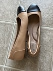 Giani Bernini Taylee Nude With Black Cap Toe Ballet Flats Slip-On Women’s 8.5 — photo 6