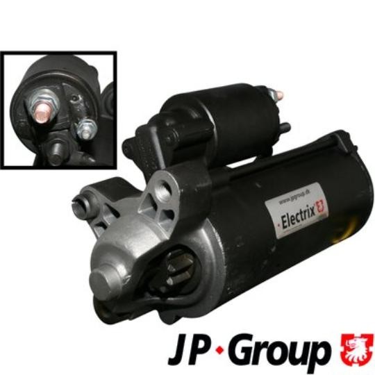 Démarreur 1590301600 JP GROUP haute puissance pour démarrage à froid