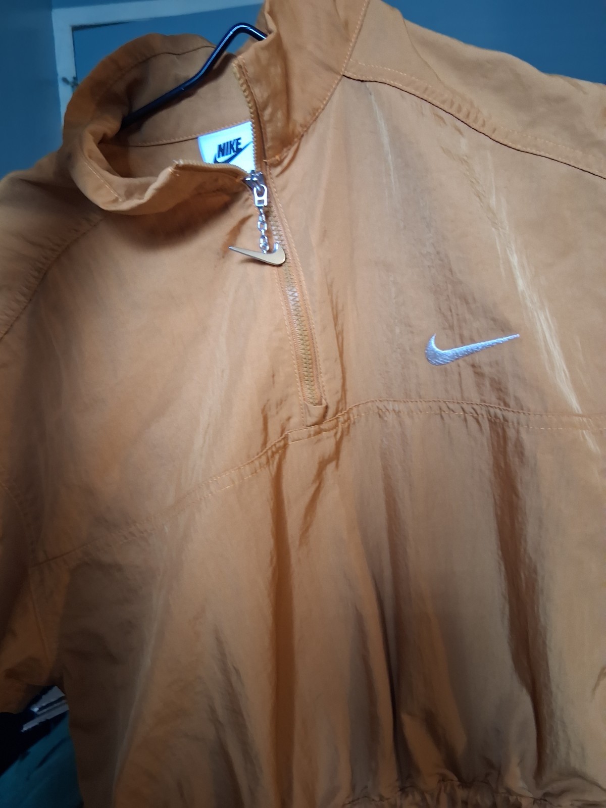 Nike Swoosh wear Dress Small  Mustard Jumper Dress Women’s