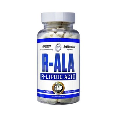 Hi-Tech Pharma R-ALA Alpha Lipoic Acid Antioxidant Capsules Dietary Formula