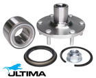 2 X FRONT WHEEL HUB AND BEARING ASSEMBLY FOR FORD COURIER PG PH WLAT 2.5L I4