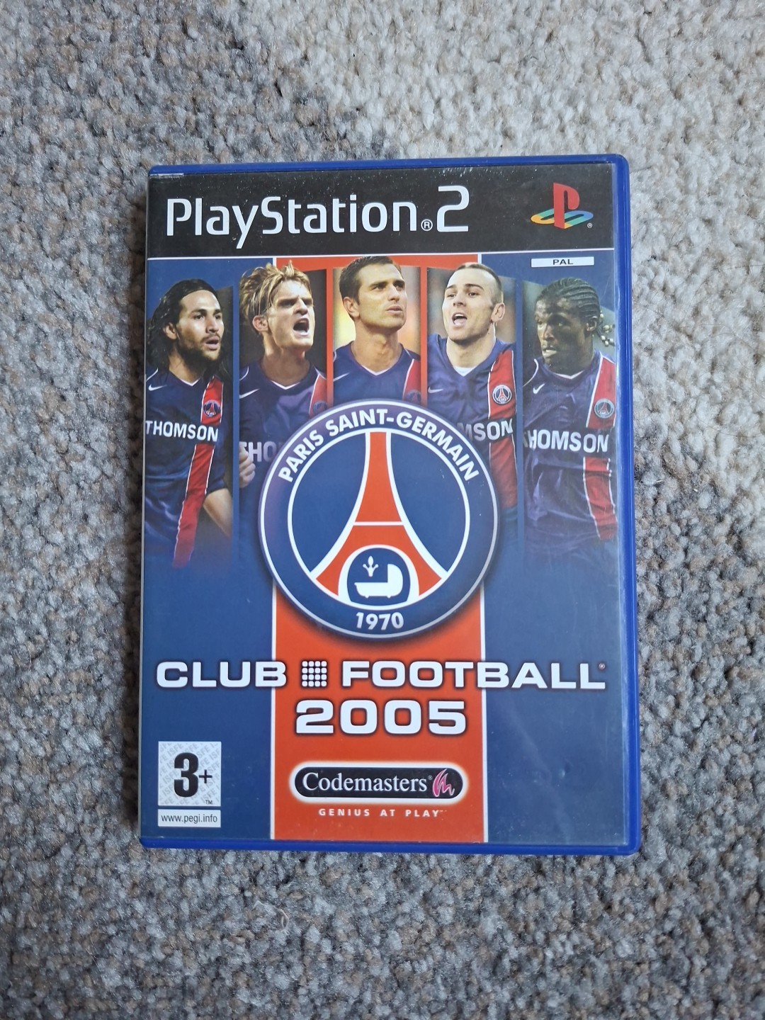 PSG Club Football 2005 PS2 Sony Playstation 2 PAL Complet