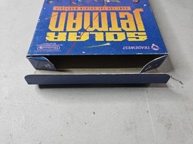 P&oacute;ster completo en caja original Solar Jetman: Hunt for the Golden Warpship para Nintendo NES