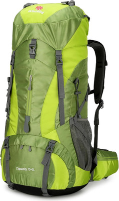 75L Hiking Backpack with Rain Cover Waterproof Camping Backpack 