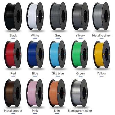 Kingroon 1KG PLA PETG HS Seide Matte 1,75 mm 3D Drucker Filament Bündel Spule DE